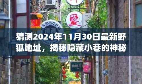 揭秘隐藏小巷的神秘野狐小店，味觉冒险之旅的野狐之约猜想（最新预测地址）