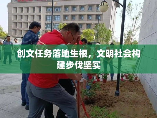 创文任务落地生根，文明社会构建步伐坚实