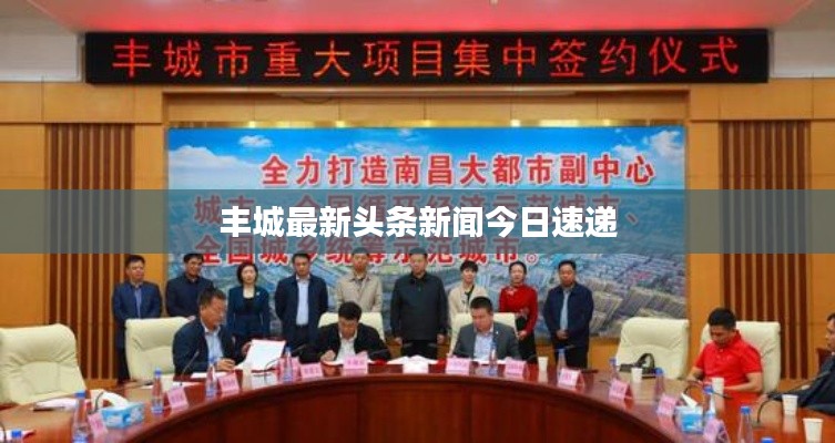 丰城最新头条新闻今日速递